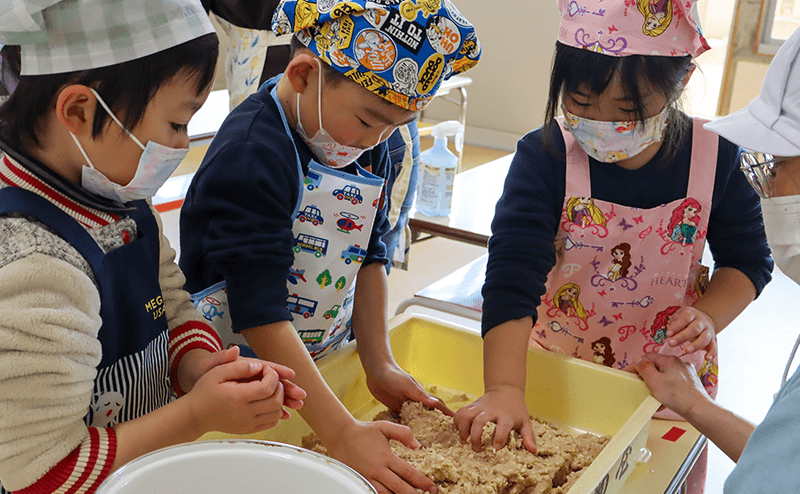 お味噌作り
