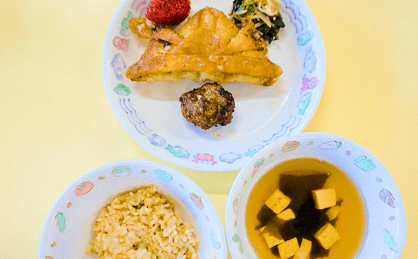 給食 歯磨き